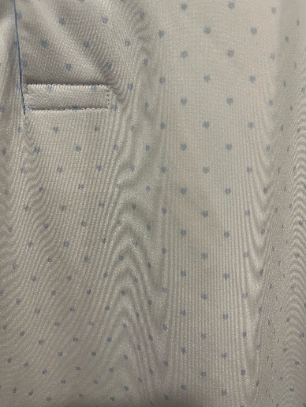 Greyson Golf shirt White Polo with Navy Collar Accents - Picture 4 of 8